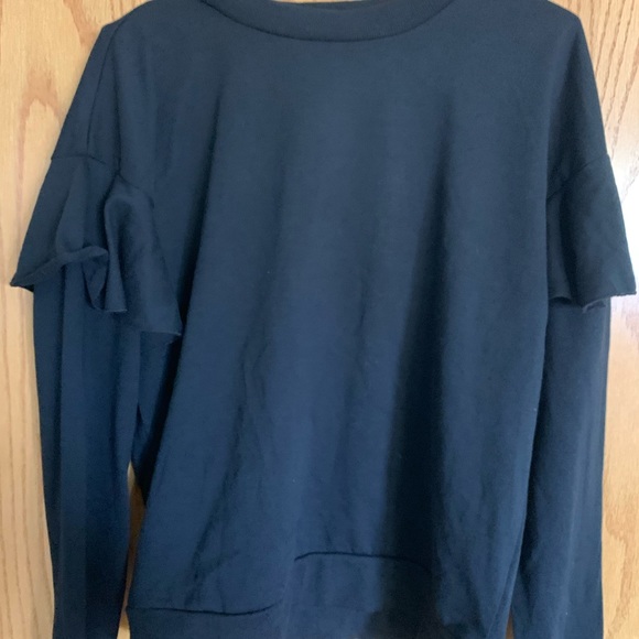 CREW NECK FANCY SWEATSHIRT - Picture 2 of 4